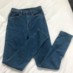 BDG indigo skinny jean legging